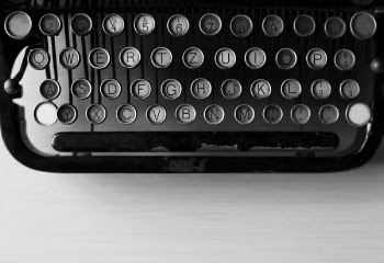 Black Typewriting Machine