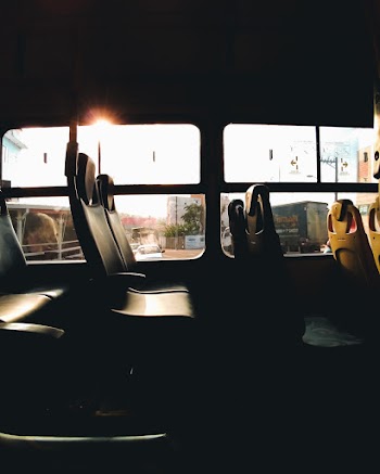 Black Vehicle Interior