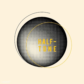 Black vintage halftone badge on beige backgro.. | Free stock vector - 542711
