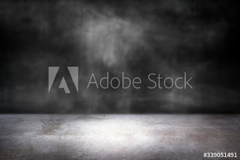 Black wall background