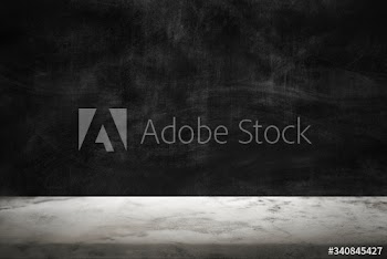 Black wall product background