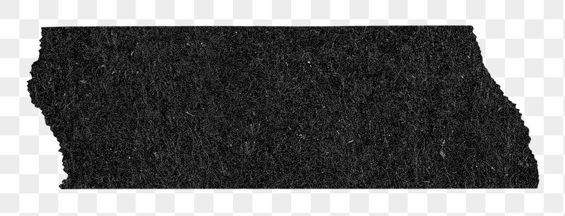 Black washi tape png sticker, | Free PNG - rawpixel