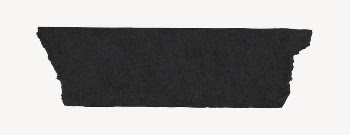 Black washi tape, ripped paper | Free PSD - rawpixel