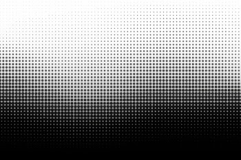 Black wave halftone background Free Vector
