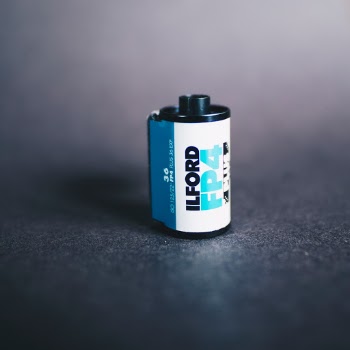 Black / White Analog Film Reel
