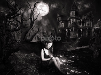 Black & White Dark Angel™ Photography: K.LScene Production: J ...