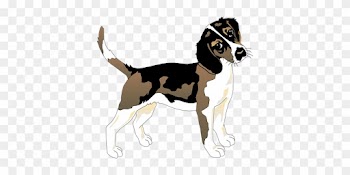 Black White Dog Beagle Pet Animal Mammal F - Shiloh Book Word Search