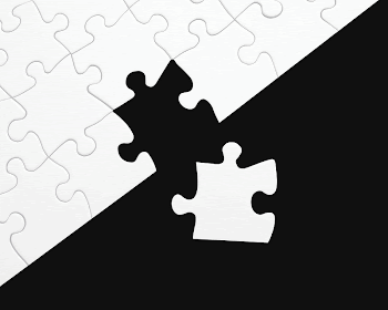 Black & white jigsaw collage | Free Photo - rawpixel