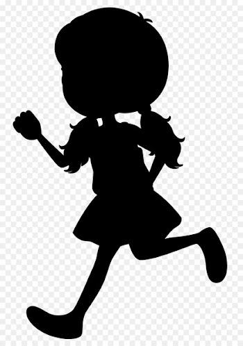 Black White M, Human Behavior, Shoe, Silhouette, Running PNG