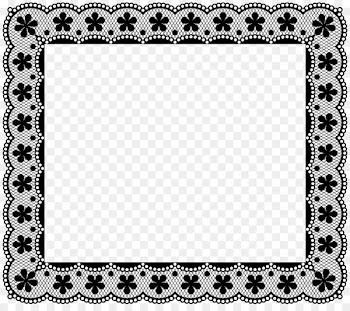 Black White M, Picture Frames, Point, Rectangle, Picture Frame PNG