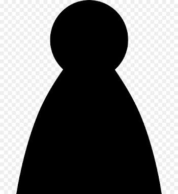 Black White M, Silhouette, Neck, Black, Blackandwhite PNG