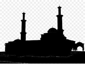 Black White M, Silhouette, Steeple, Landmark, Black PNG