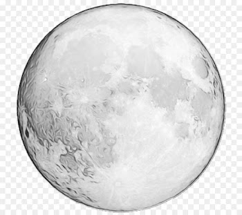 Black White M, Sphere, Moon PNG