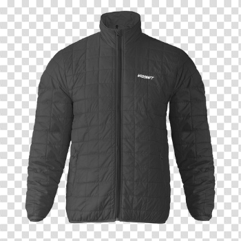 Black Winter Jacket For Women PNG Pic