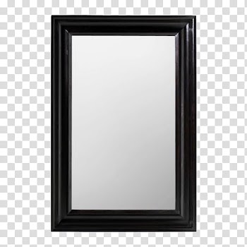 , black wooden frame transparent background PNG clipart