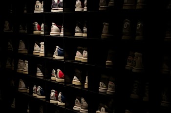 Black Wooden Shoe Rack