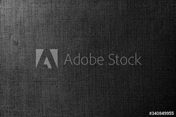 Black woven fabric