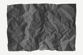 Black wrinkled paper sticker, journal | Free PSD - rawpixel