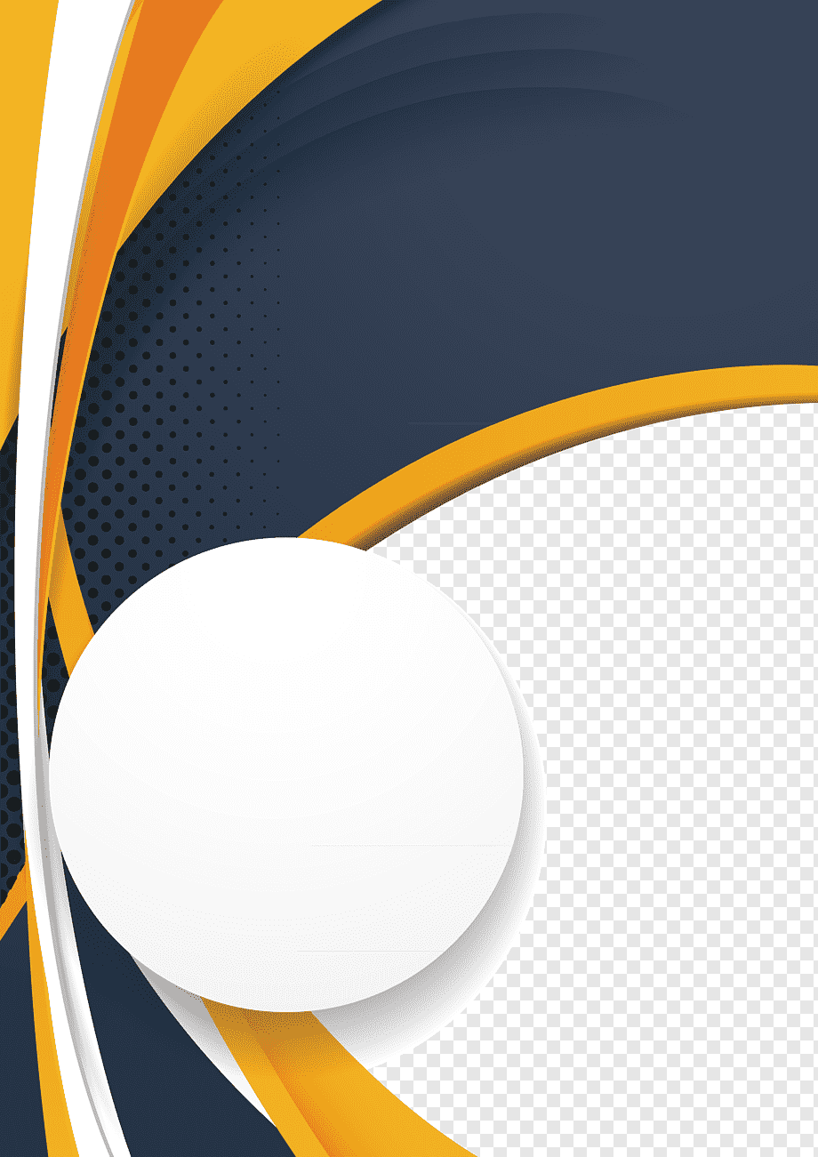 black, yellow, blue, and white background, Curve Line Circle, Irregular geometry graphics, blue, angle, orange png