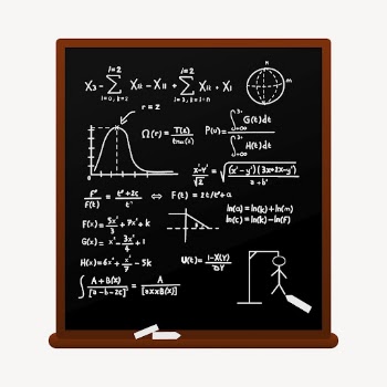 Blackboard collage element, school supply | Free PSD - rawpixel