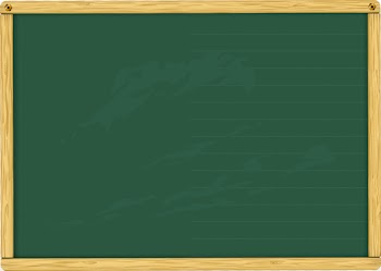Blackboard Green Wood stain Varnish Rectangle - No word blackboard classroom writing elements 