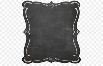 Blackboard Picture frame Chalk Clip art - Black border 