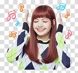BLACKPINK Line, woman taking selfie transparent background PNG clipart