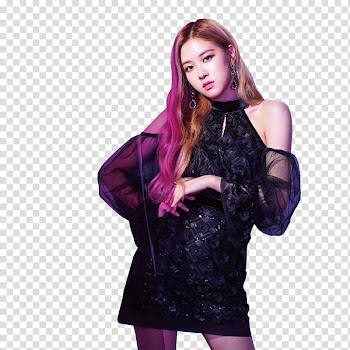 BlackPink Rose transparent background PNG clipart