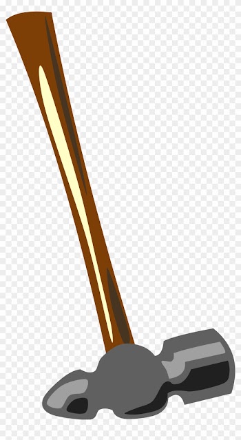 Blacksmith And Tools Clip Art - Blacksmith Hammer Clipart