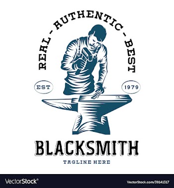 blacksmith logo design