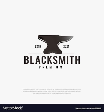 blacksmith logo typography