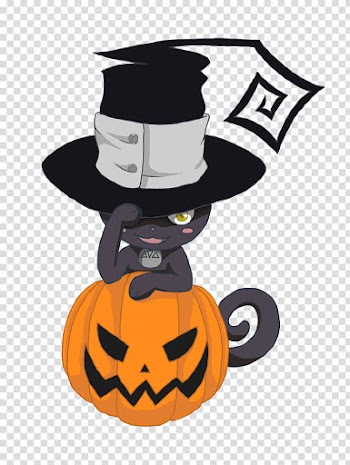 Blair loves pumpkins transparent background PNG clipart