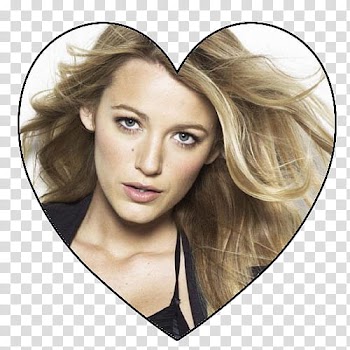 Blake Lively heart transparent background PNG clipart