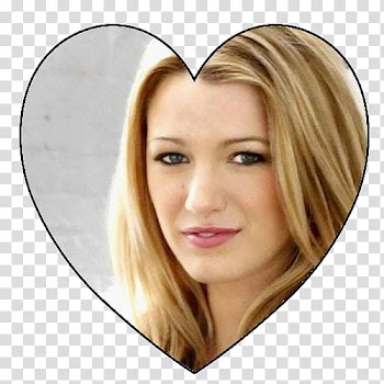 Blake Lively heart transparent background PNG clipart
