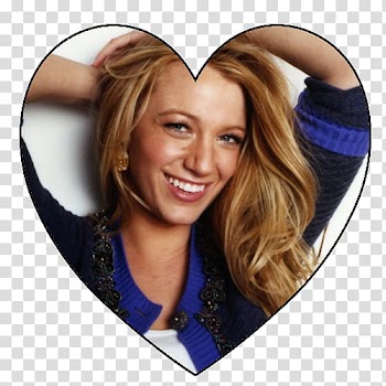 Blake Lively heart transparent background PNG clipart