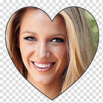 Blake Lively heart transparent background PNG clipart