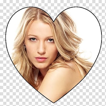 Blake Lively heart transparent background PNG clipart