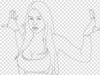 Blake Shay Line Art transparent background PNG clipart