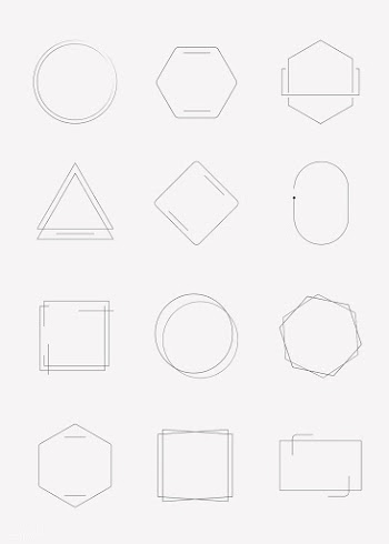 Blank badge set | Free stock vector - 598822
