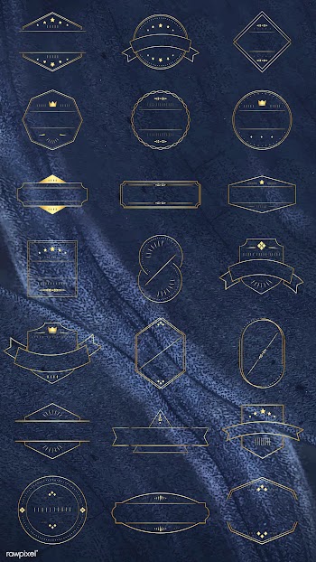 Blank badge set | Free stock vector - 598862