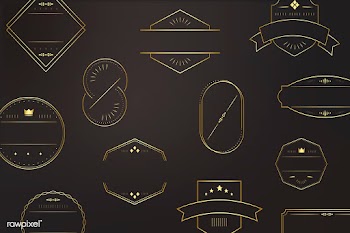 Blank badge set | Free stock vector - 598864