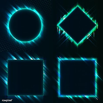 Blank blue signboard vectors set | Free stock vector - 535326