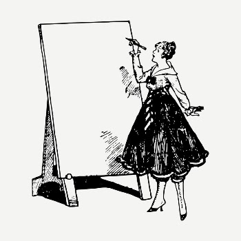 Blank board drawing, vintage illustration | Free PSD - rawpixel