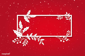 Blank Christmas design space vector | Free stock vector - 511108