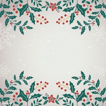 Blank Christmas design space vector | Free stock vector - 511358