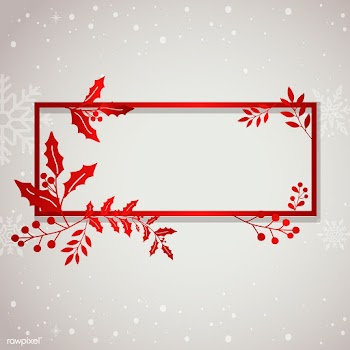 Blank Christmas design space vector | Free stock vector - 511397