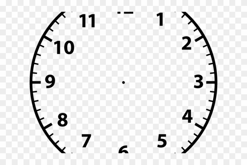 Blank Clock Face - Blank Analog Clock Face