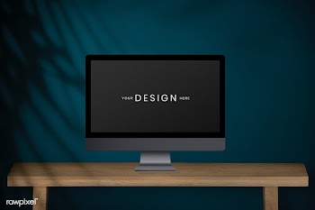 Blank computer screen | Free stock psd mockup - 894278