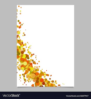 Blank curved abstract scattered confetti circle vector image