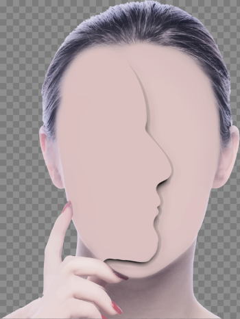 Blank Face Transparent Background PNG